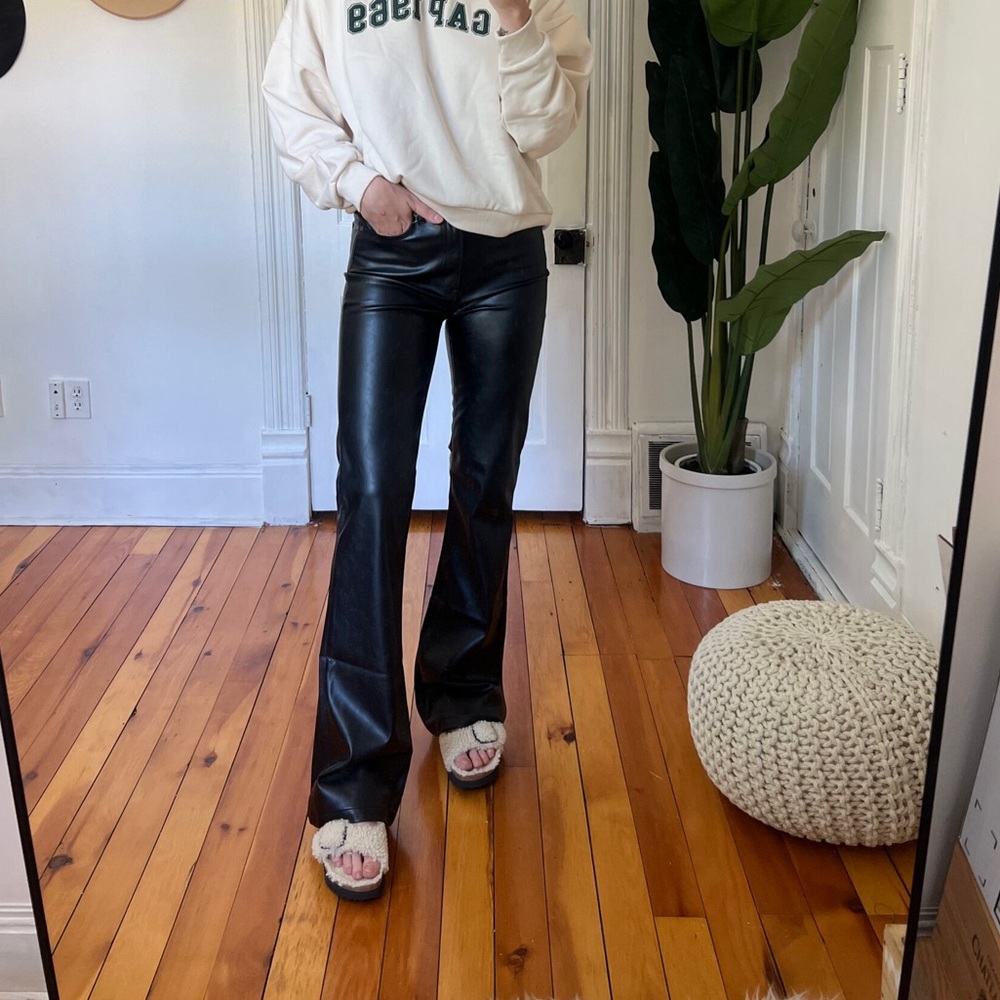 Levi's 70s Flare Faux Leather Jeans